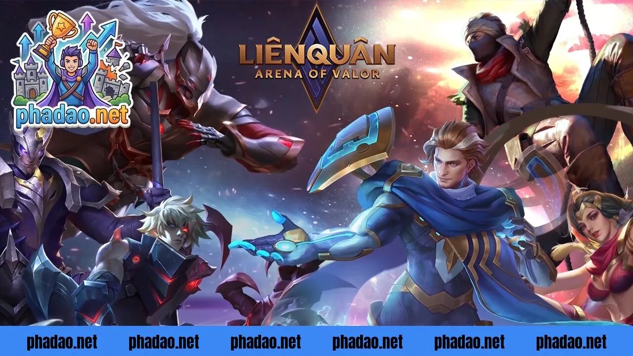 Minh họa phân loại chất tướng trong hướng dẫn chơi game Liên Quân chi tiết