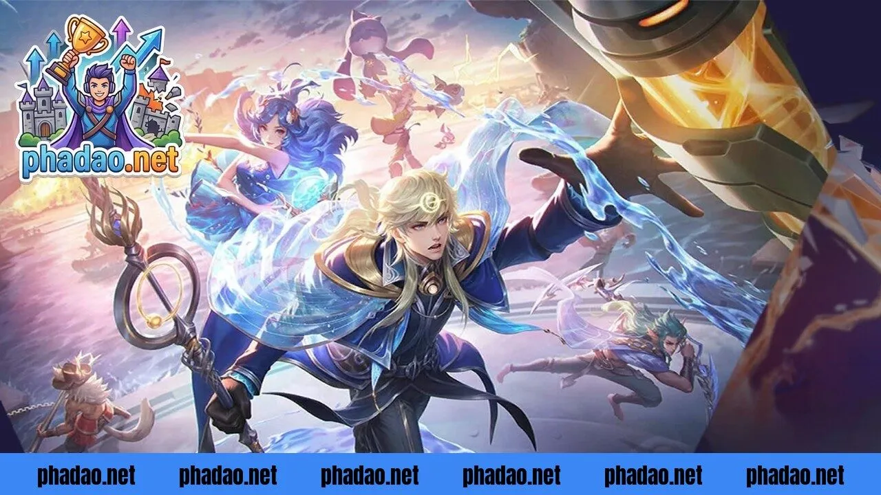 Hình ảnh chiến thuật leo rank hiệu quả theo hướng dẫn chơi game Liên Quân