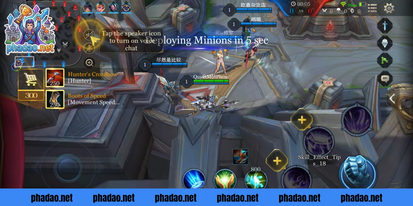 Giao diện bản đồ và cập nhật mới trong Liên Quân Mobile phản ánh lịch ra mắt tin game