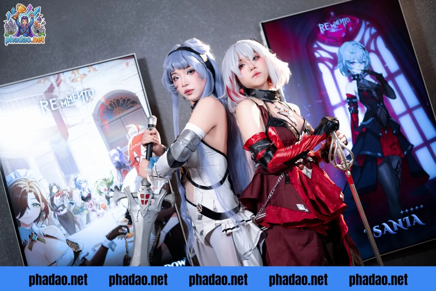 Hình ảnh thể hiện sức hút mạnh mẽ của nghệ thuật Cosplay game với tạo hình nhân vật ấn tượng